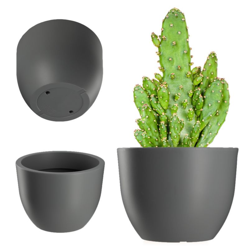 Doniczka KADAX Donica Ogrodowa 35cm szara mat 1szt.