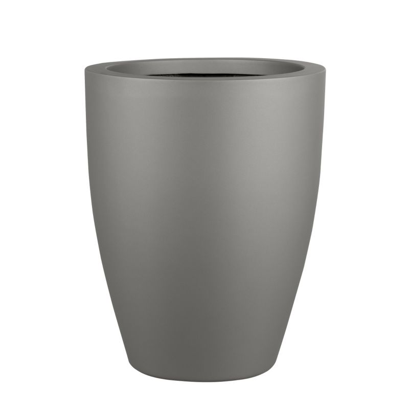 Doniczka Zadora Do Domu Ogrodu Z Włókna Szklanego D982C Szary Mat 1 szt