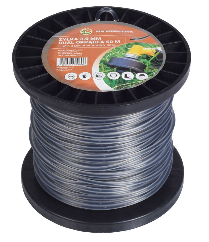 Żyłka Dual kwadratowa 3 mm 50 m