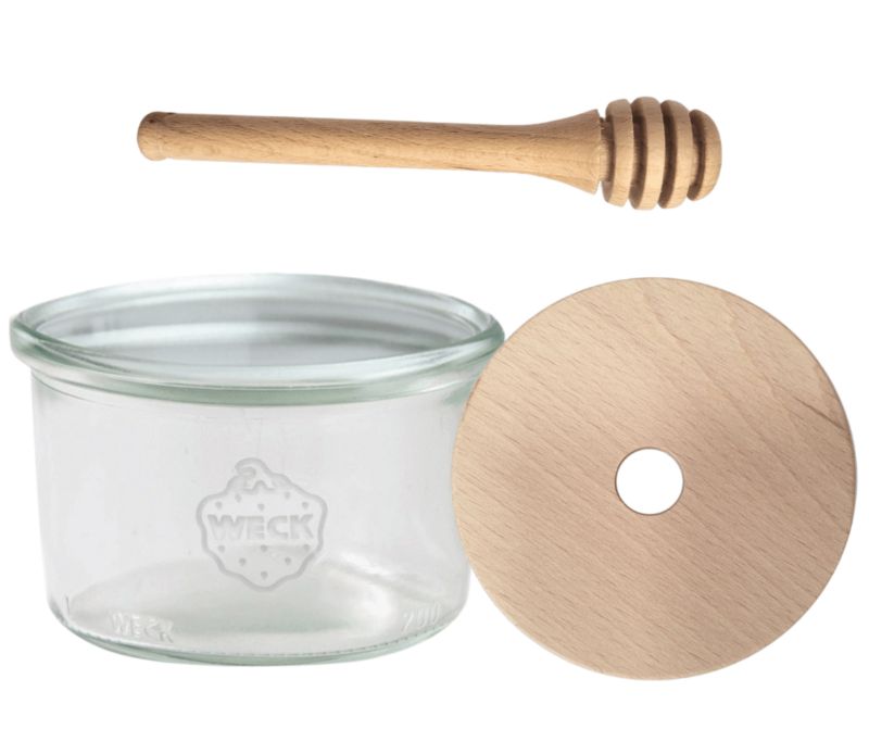 Słoik do miodu MODO24 Weck 200 ml fi 80 mold nabierak W5 1 kpl.