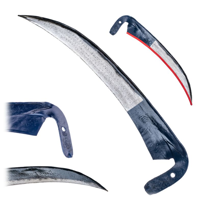 Kosa KADAX Ręczna Kuta Ostrzona Trawy metalowa 50cm Solidna mocna Ogrodowa Leśna 1szt.