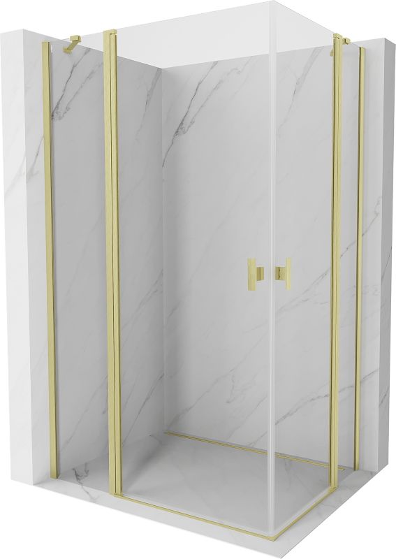 Kabina prysznicowa Mexen Mist złoty 85x80 cm 1 szt.