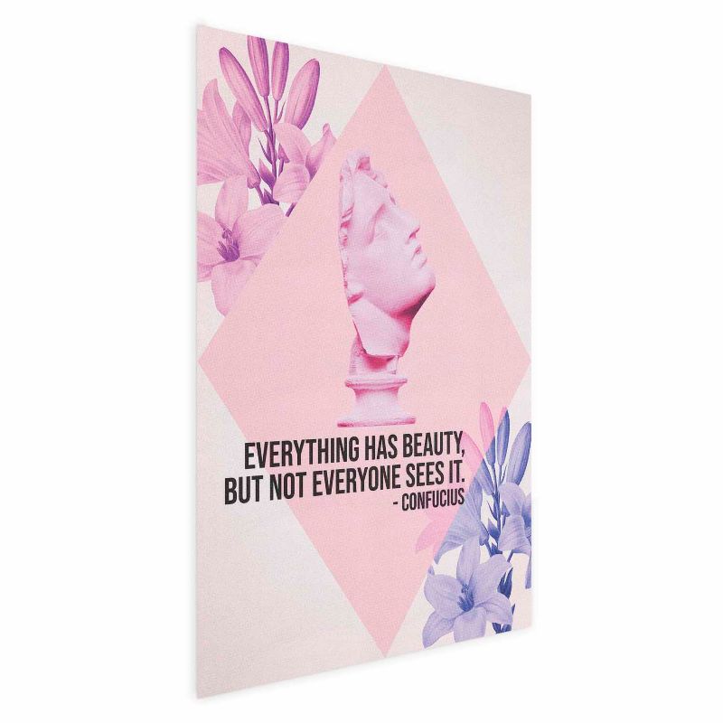 Plakat Artgeist Konfucjusz o Pięknie 29,7x42 cm bez ramy 1 szt