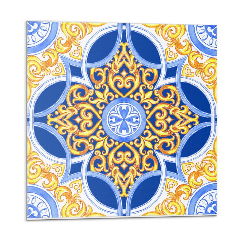 Kafelki samoprzylepne Wallfluent 30x30 cm Motyw florystyczny w designie 9 szt.