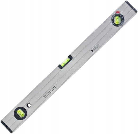 Poziomica FEINZ Aluminiowa Profesjonalna 3 Libelle Kątomierz Frezowana 100 Cm 1 szt.