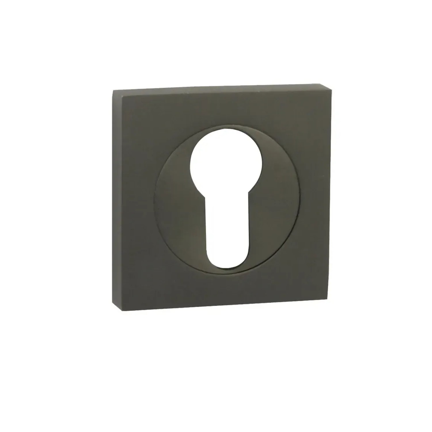 Domino Rozeta kwadratowa na wkładkę Quadro-QR tytan