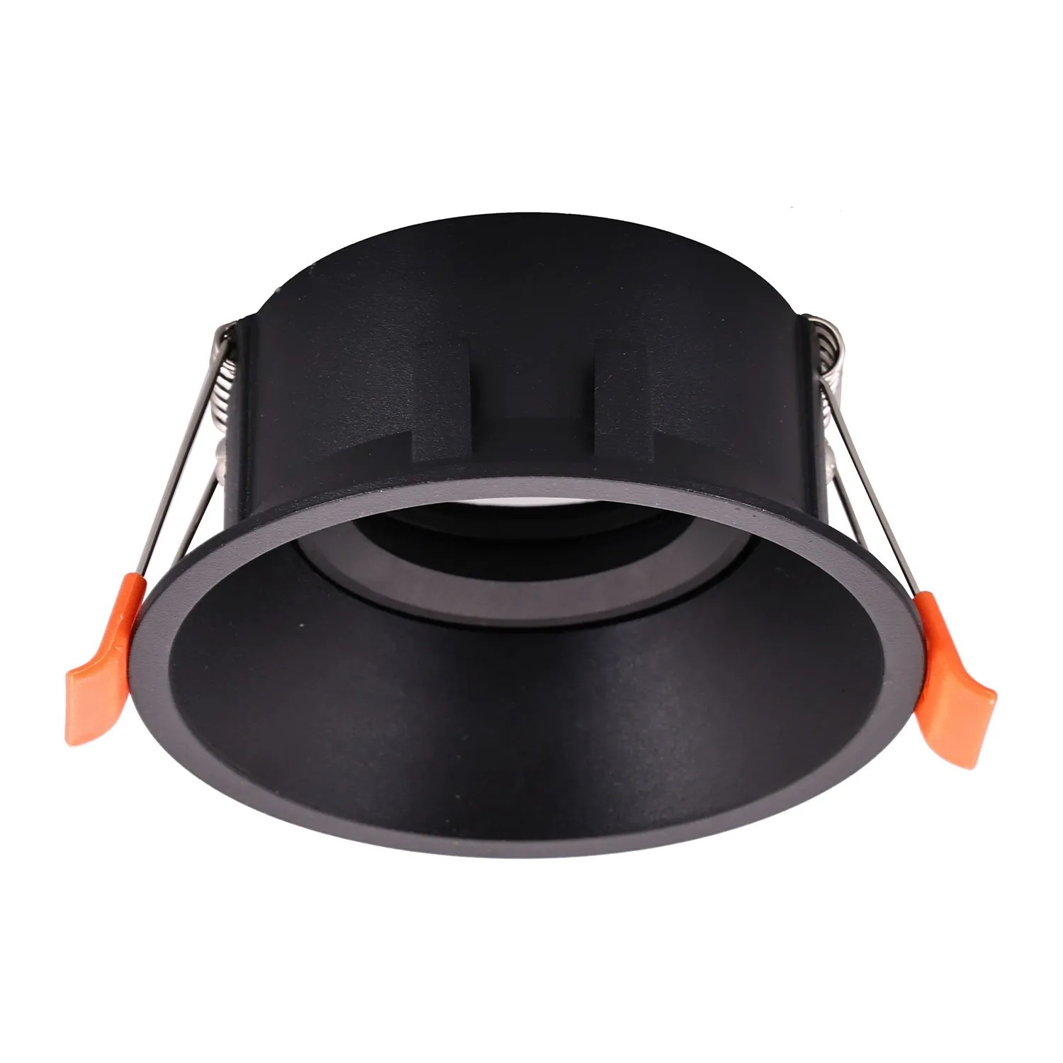 MiLAGRO Oczko sufitowe okrągłe podtynkowe czarne