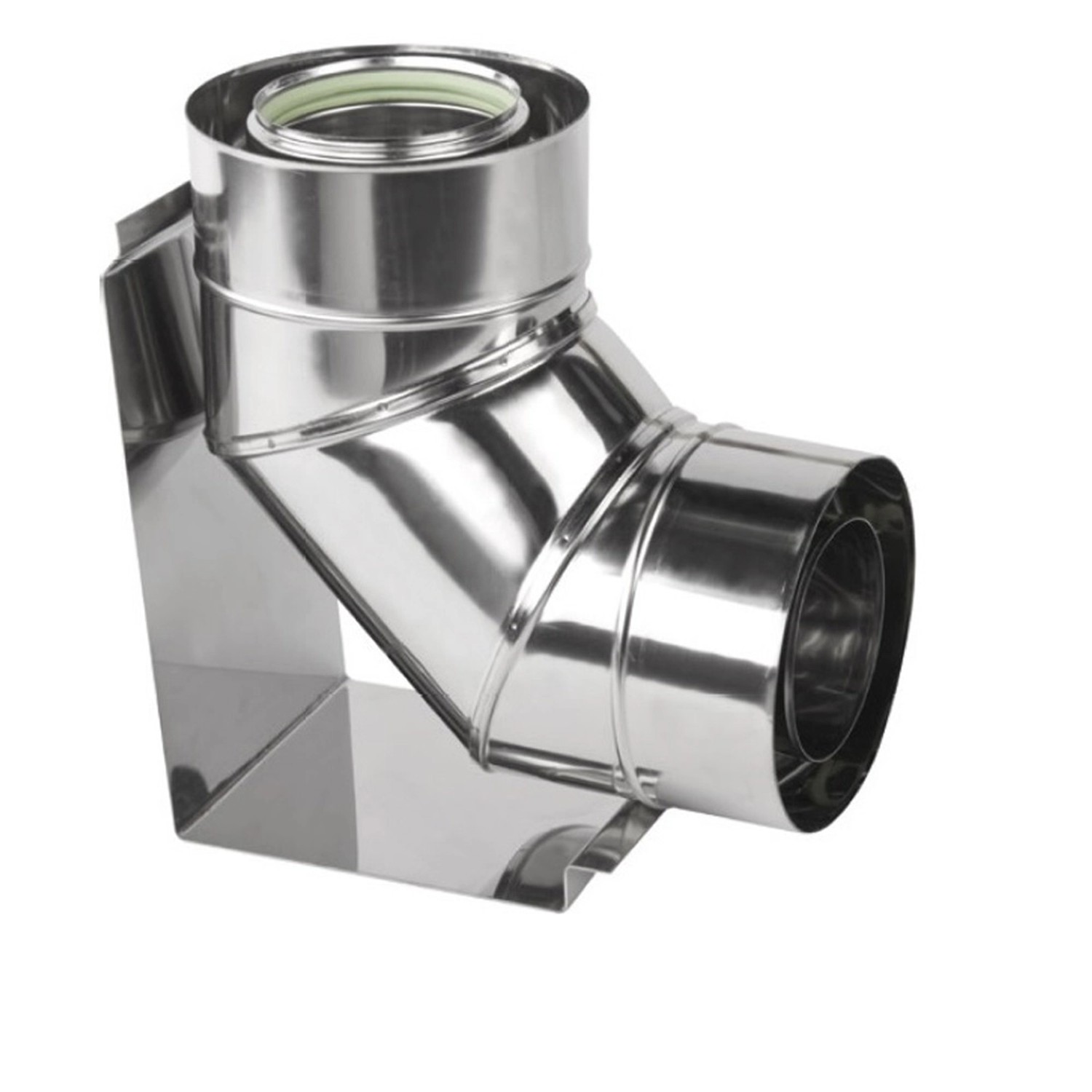 Prodmax Kolano z podstawą turbo 80/125