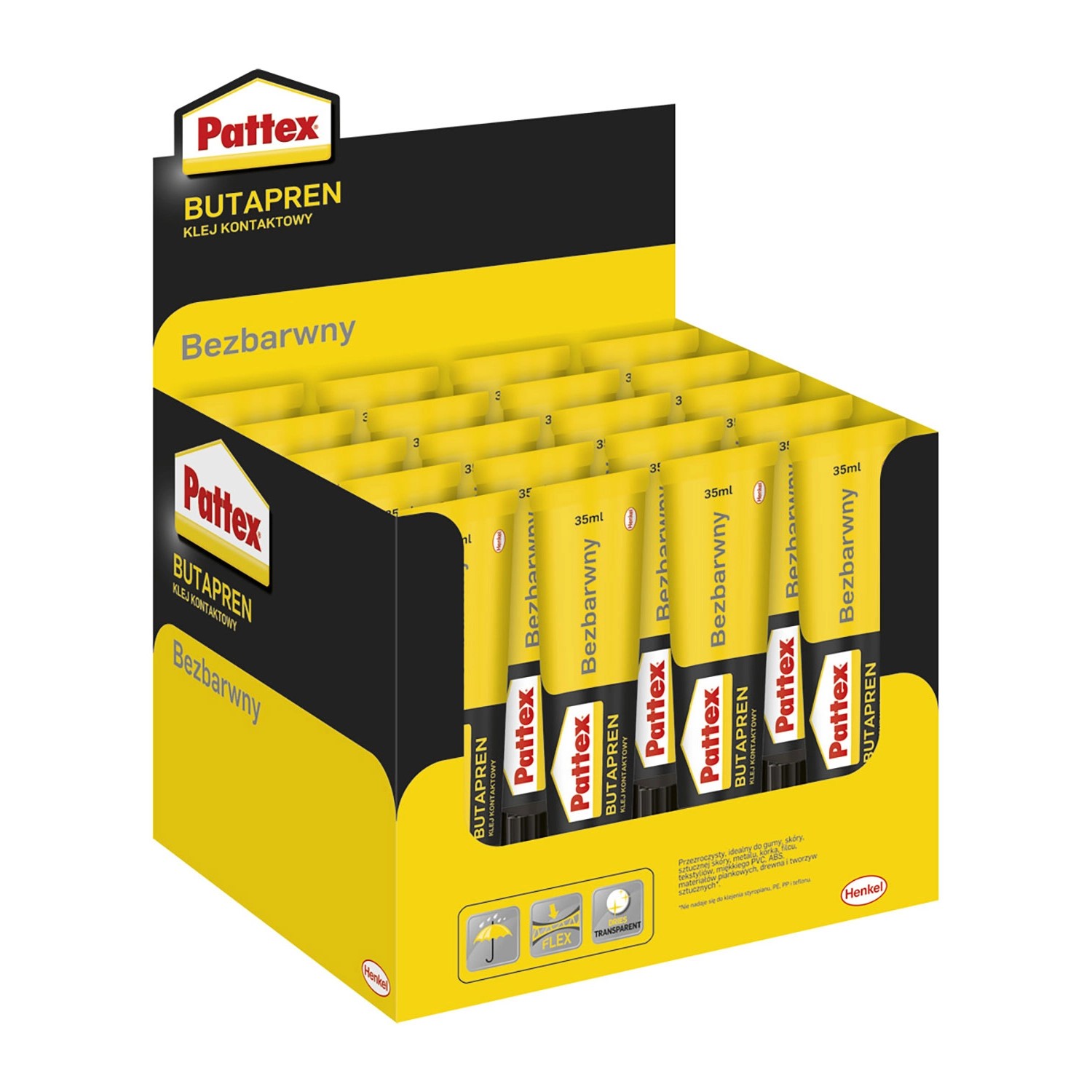 Pattex klej Butapren transparentny 35ml