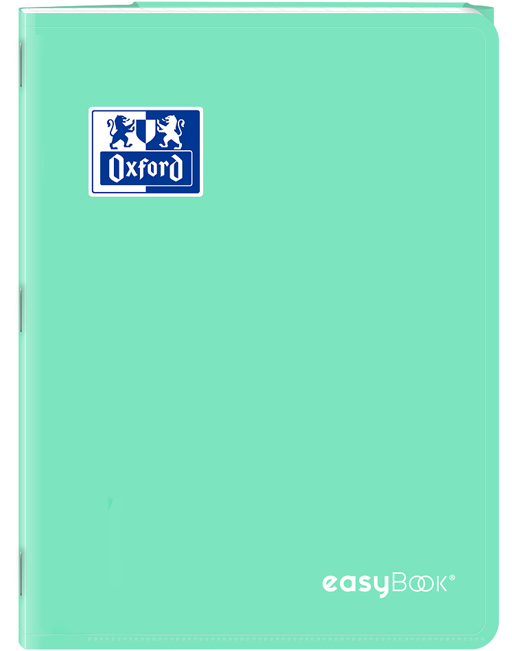 Zeszyt w kratkę Oxford easyBook, A4, 60 kartek, mix kolorów pastelowych