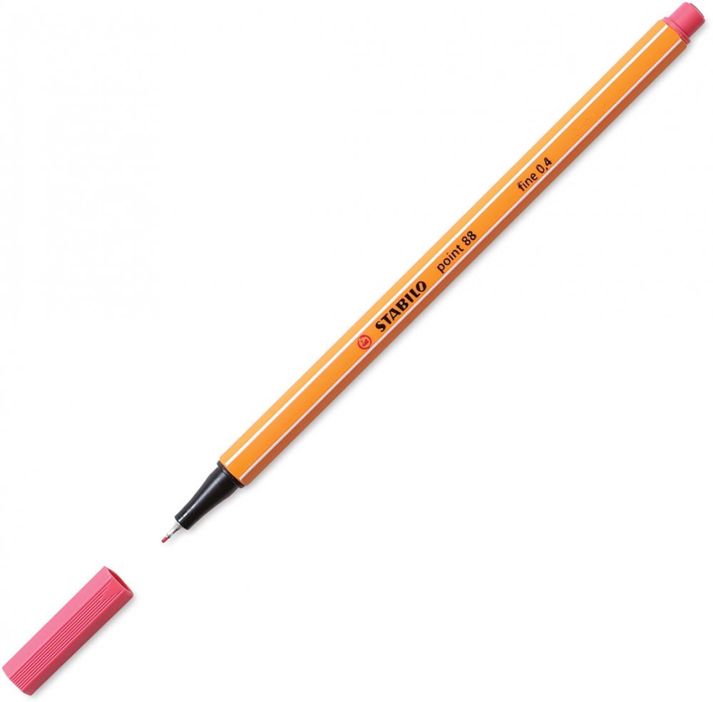 Cienkopis Stabilo Point 88/49, 0.4mm, truskawkowy