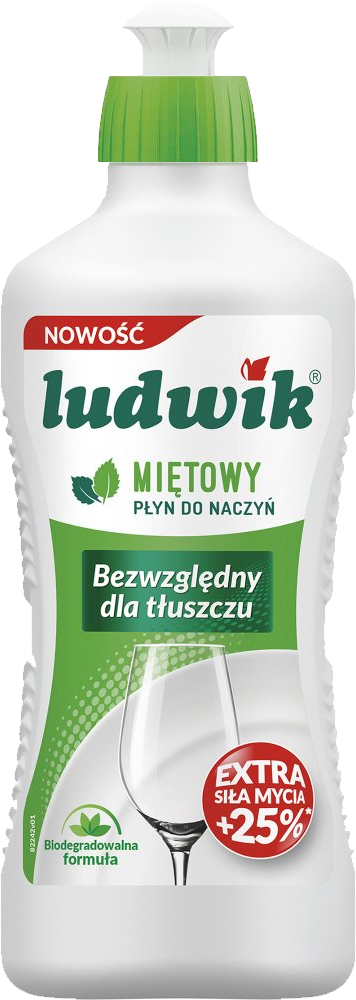 Płyn do naczyń Ludwik, miętowy, 900g