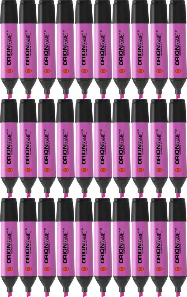 36x Zakreślacz Kamet, Orion, ścięta, 1-5mm, fioletowy