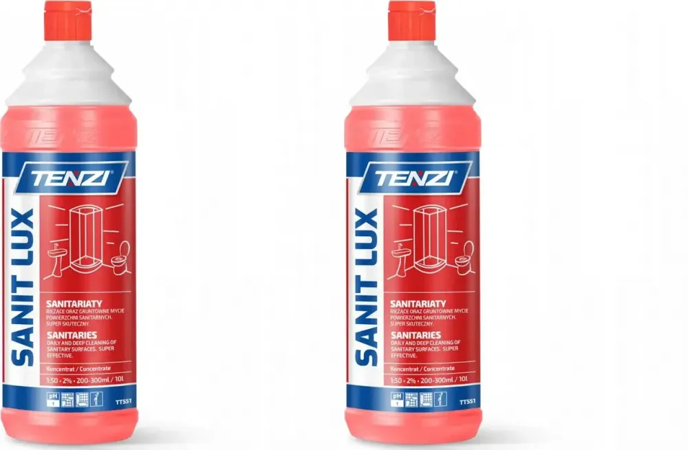 2x Płyn do sanitariatów łazienek Tenzi Sanit Lux, 1l