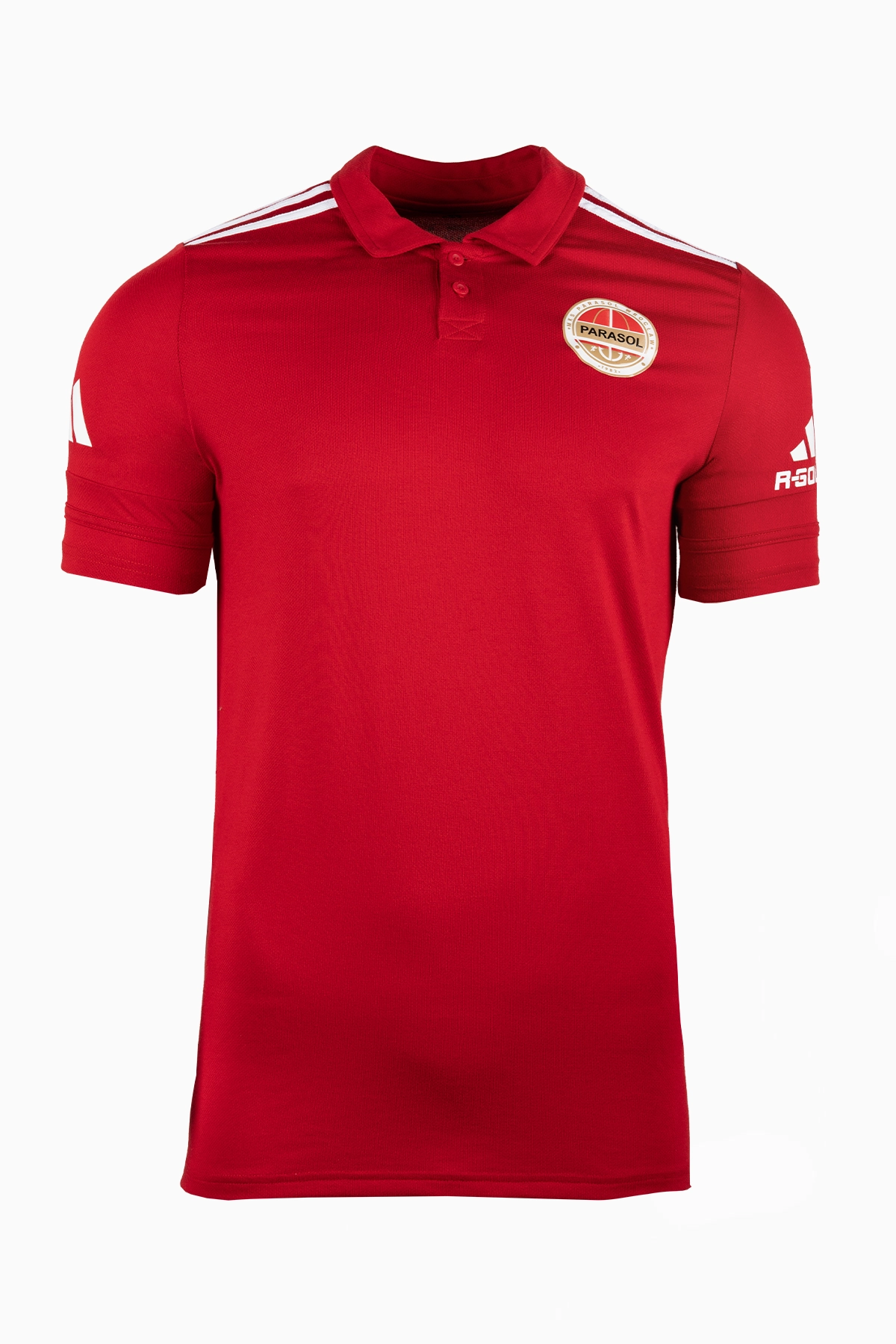 Koszulka adidas Parasol Wrocław 25/26 Polo Junior - Czerwony