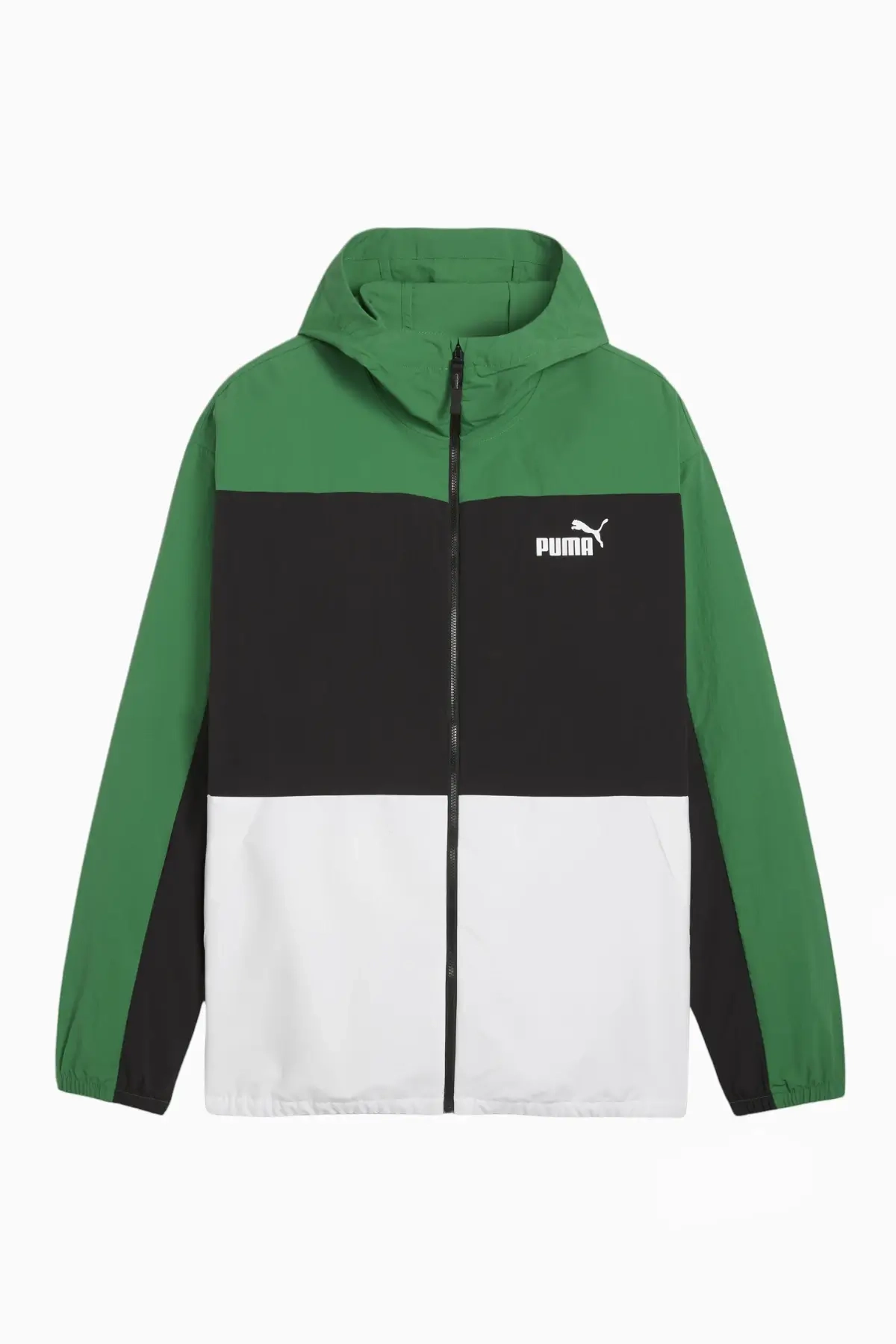 Kurtka Puma Hooded Windbreaker - Zielony