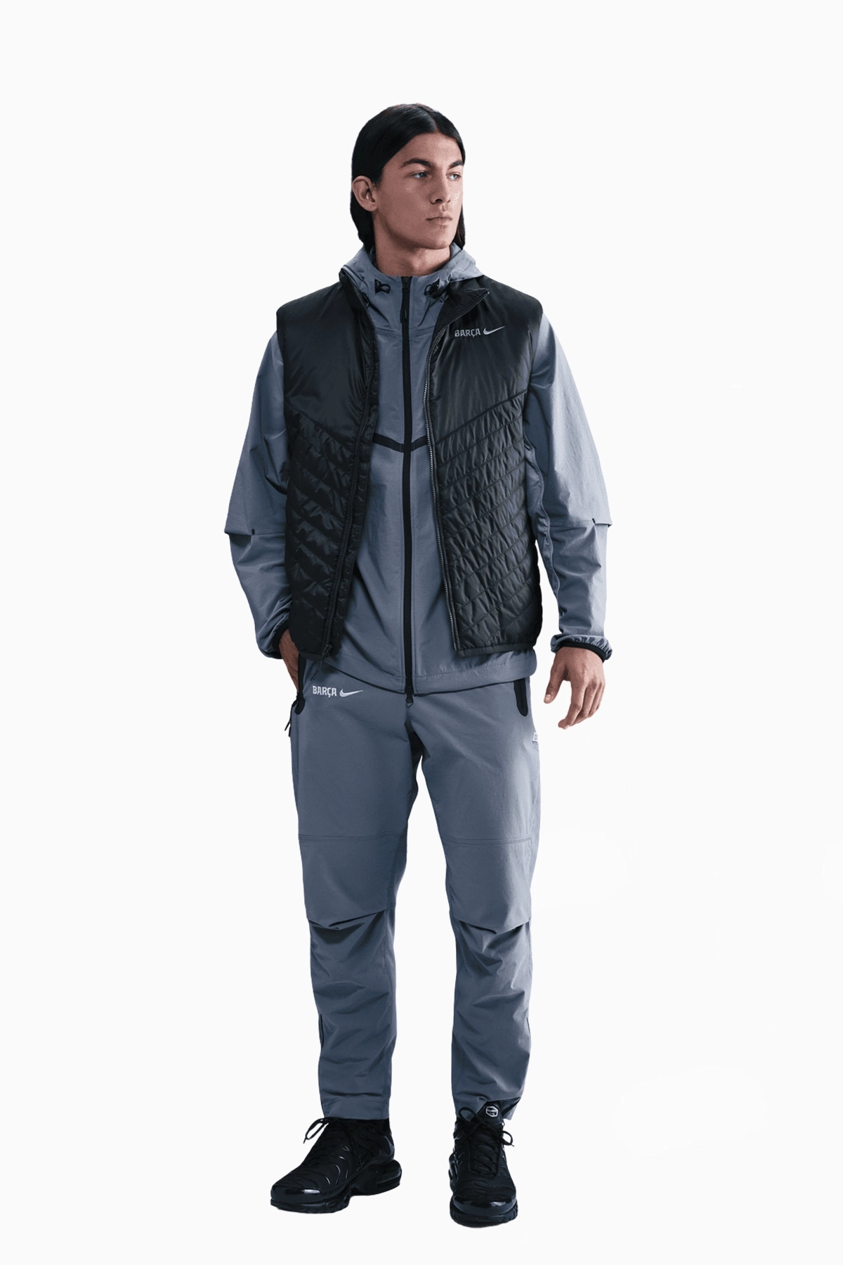 Kamizelka Nike FC Barcelona 25/26 Windrunner - Czarny