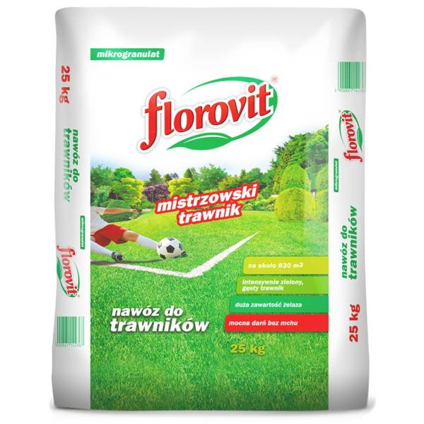 Nawóz do trawnika z mchem Florovit 25kg