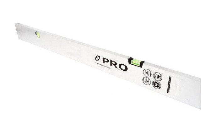 Łata murarska 200 cm poziomica PRO