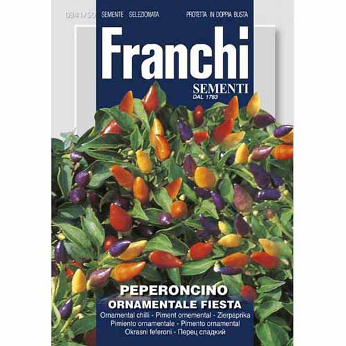 1 szt, Ünnepi díszes csípős paprika - Magok: Mod de ambalare: 1 db