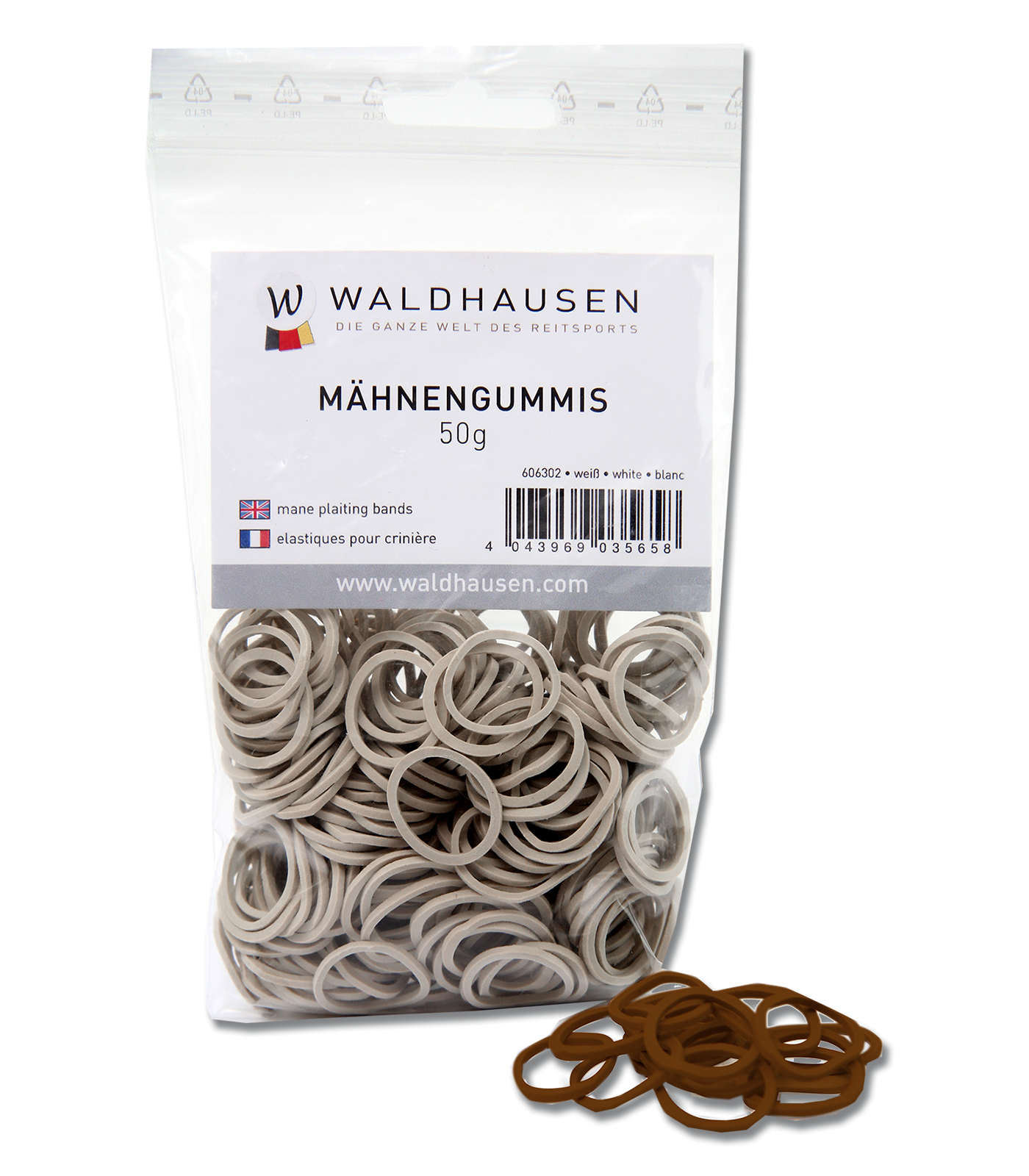 Waldhausen Waldhausen gumki do grzywy 24h