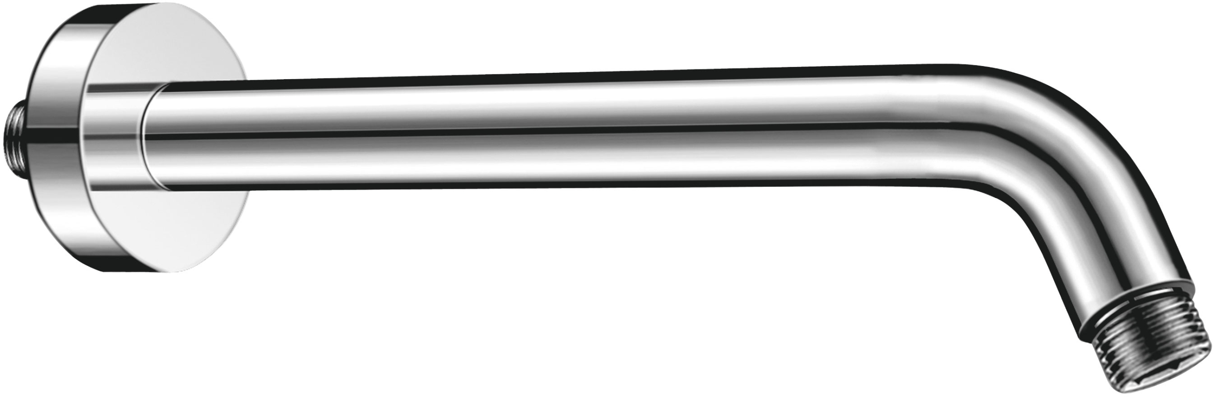 Ferro ramię prysznicowe 12 cm ścienne chrom RN12