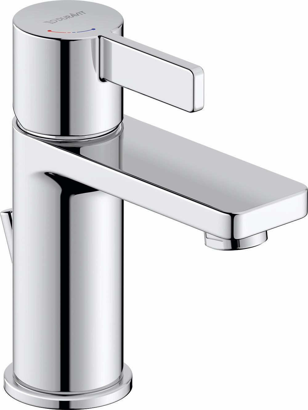 Duravit D-Neo bateria umywalkowa stojąca Fresh Start chrom DE1011001010