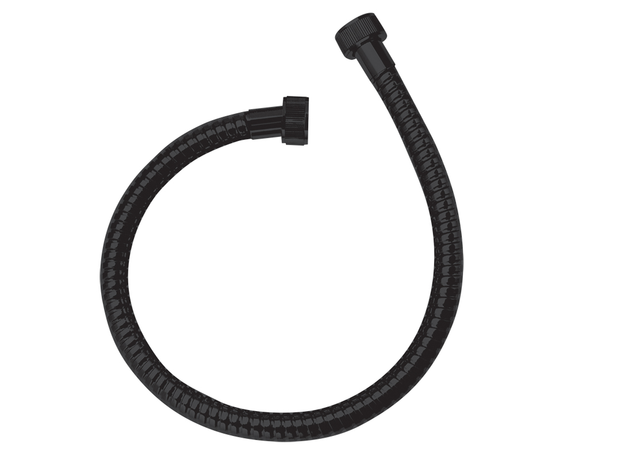 Laveo Arno wąż do baterii 70 cm czarny CRA7PTD - Wysyłka w 24h