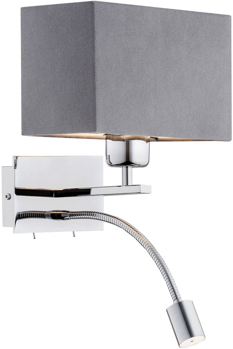 Argon Bill kinkiet 2x15 W chrom-szary 1053