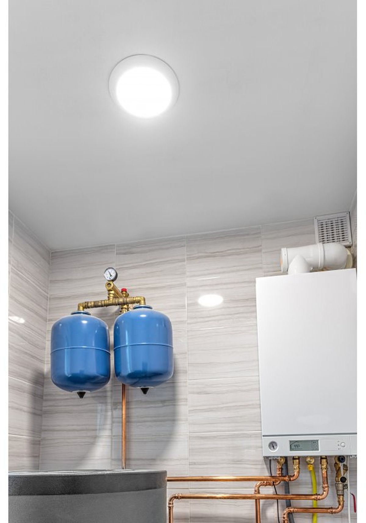 GTV Moza plafon 1x18 W biały LD-MZ18WOK-NB