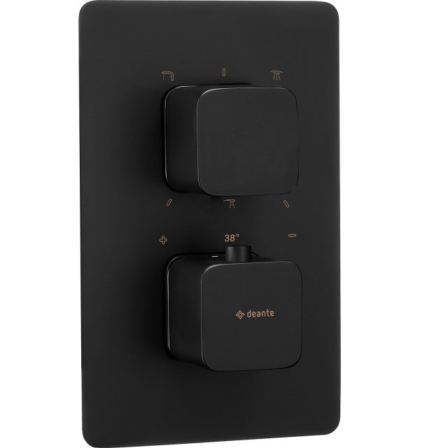 DEANTE Element zewnętrzny do BOXa THERM termostatycznego nero BXY_NEC