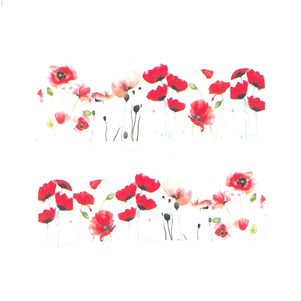 Naklejki wodne do paznokci Nr BN 1120