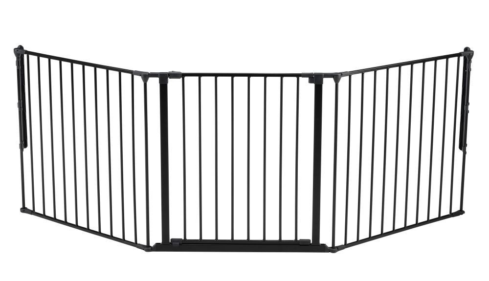 Baby Dan, Flex L - bramka ochronna-Czarny