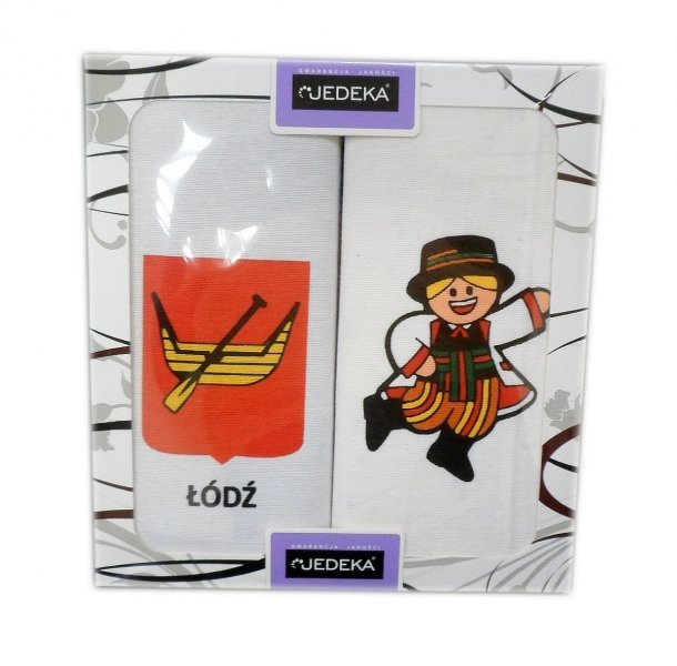 Ściereczki Ludowe KOMPLET wz. 45 Łódź - rozm. 2x 50x70
