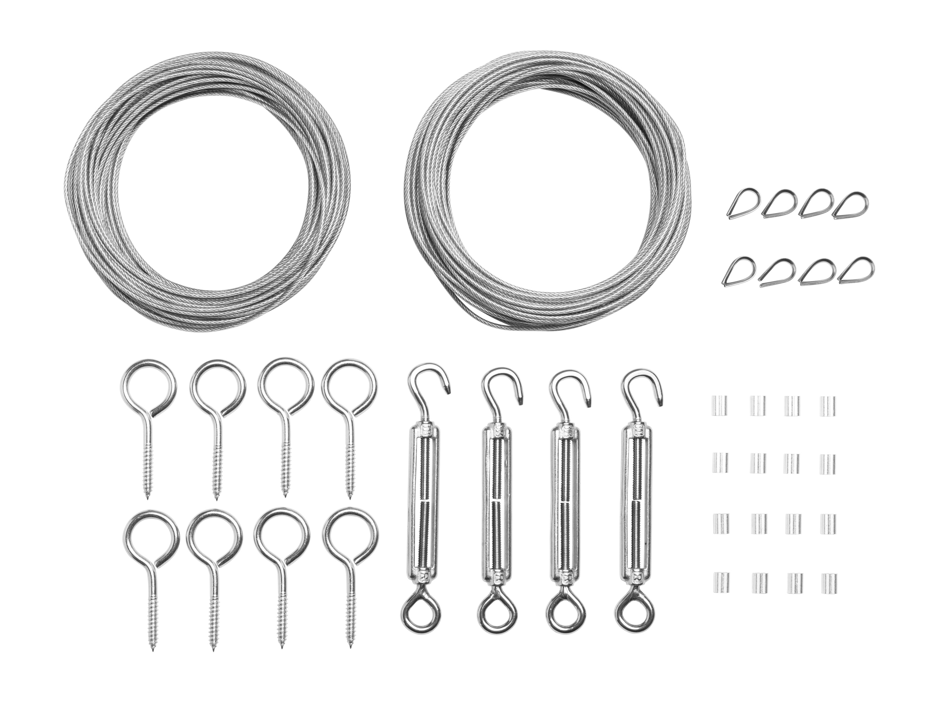 Parkside Lina stalowa podpórkowa dla roślin pnących 15m zestaw 2szt.