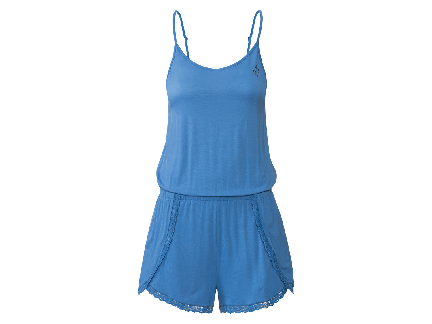 esmara Piżama damska, z wiskozą XS 32/34, Niebieski