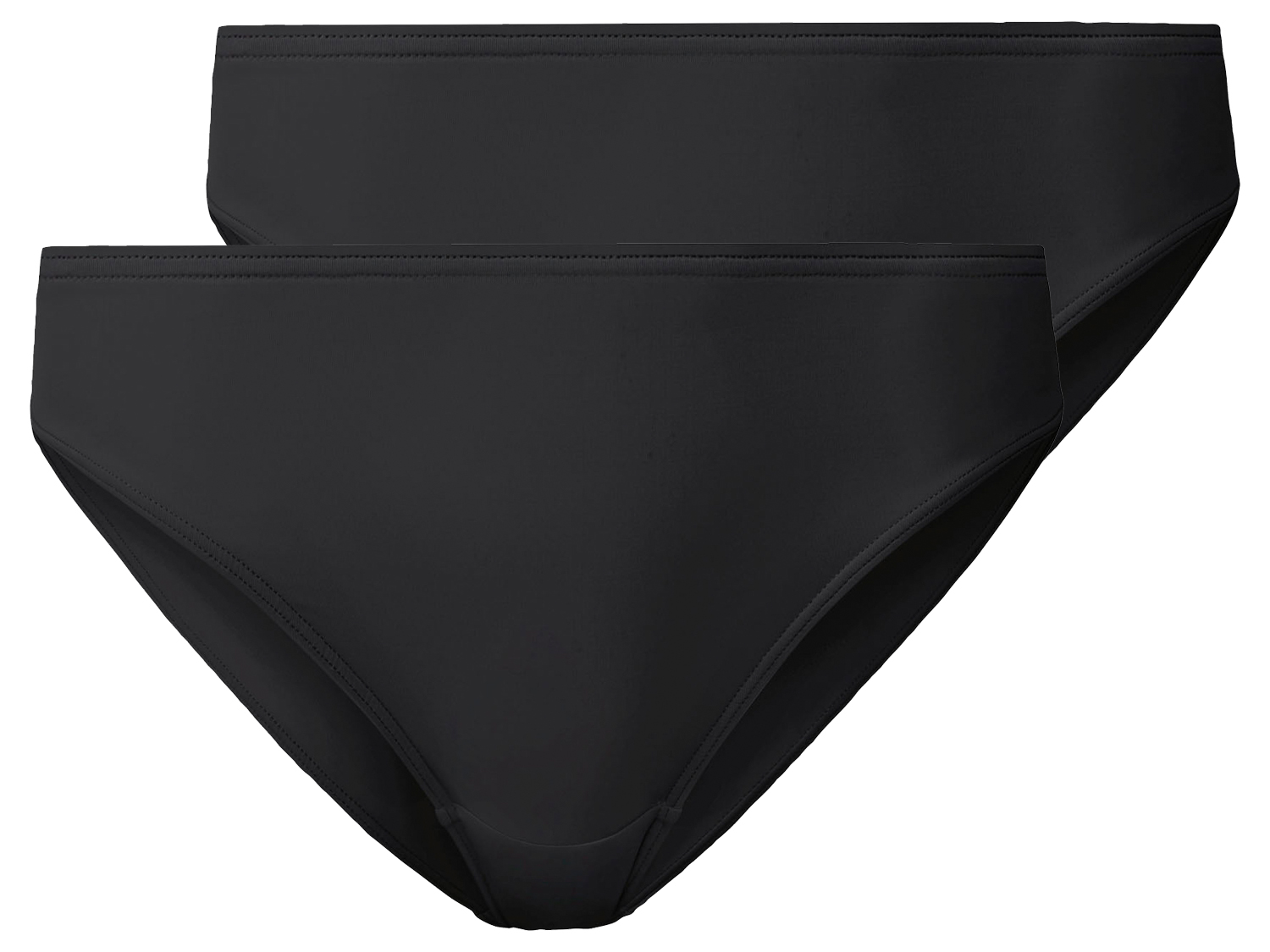 esmara Figi damskie, 3 sztuki, przyjemnie miękki materiał Czarny, M40/42