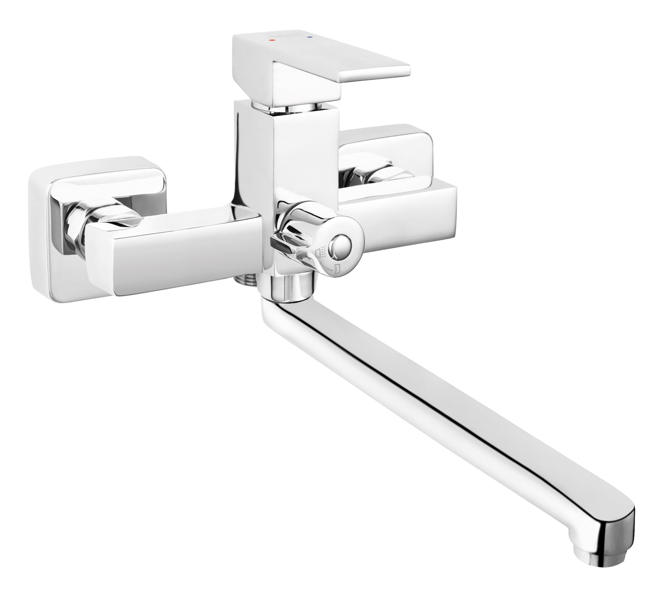 Darmowa Dostawa - Bateria umywalkowa ścienna Ferro Zicco BZI3A