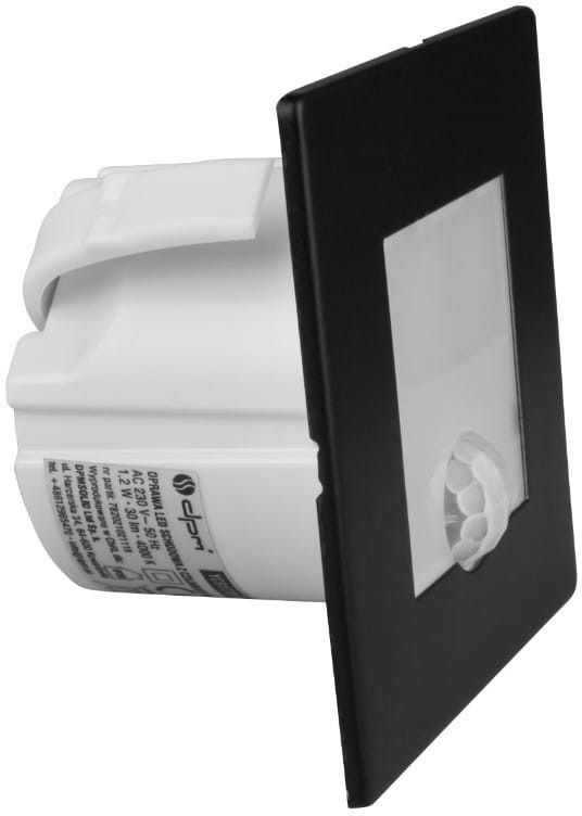 Darmowa Dostawa - Lampa przypodłogowa 1x1.2 W czarna DPM YCB177BPIR