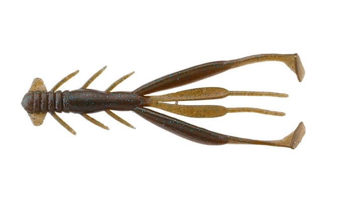 Jackall Guma Jimmy Shirmp 3,8" 9,6cm Dark Tenaga