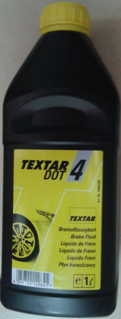 TEXTAR DOT 4 1L PŁYN HAMULCOWY - Petrostar