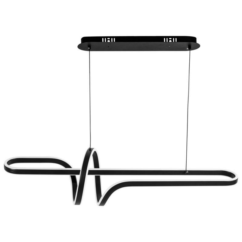 Lampa Sufitowa Wisząca Toolight Led G038-Cp Czarny