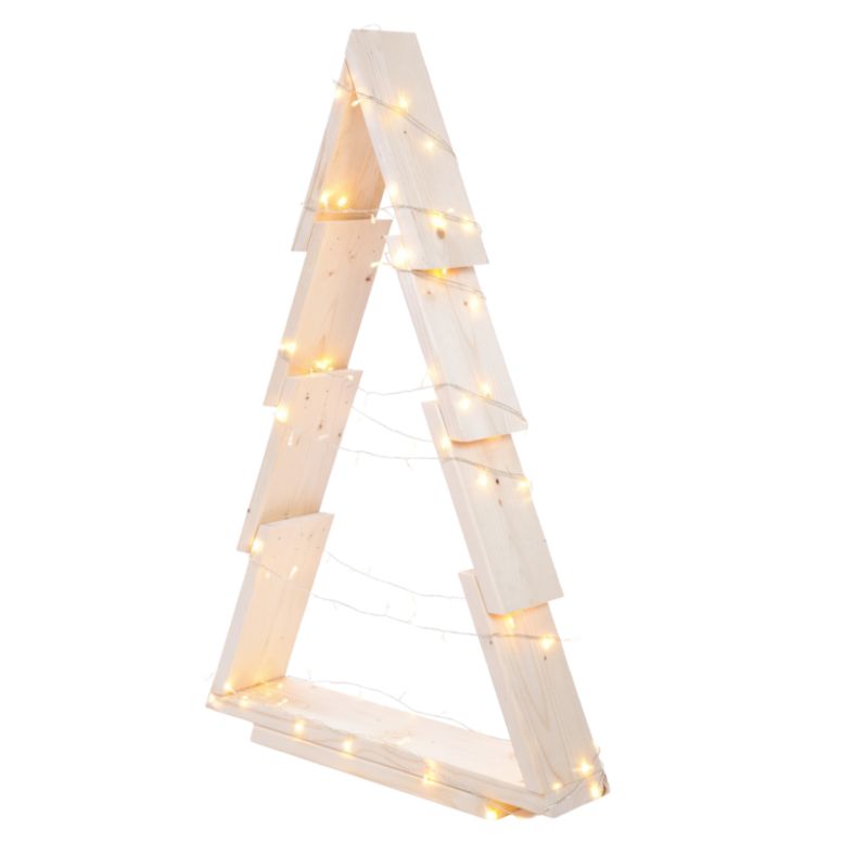 Choinka drewniana stojąca MODO24 75,5 x 48 cm impregnowana bezbarwnie 1 szt