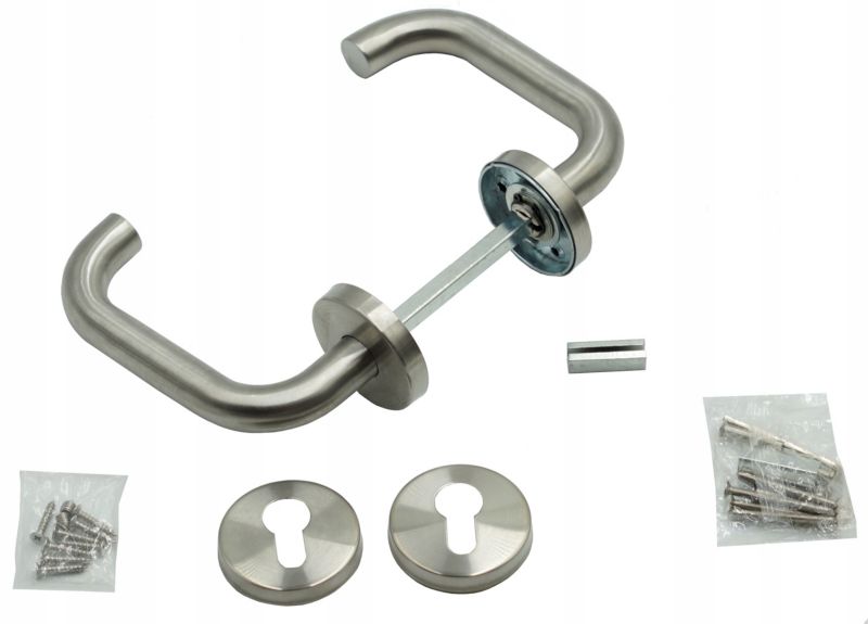 Klamka FEINZ U Nierdzewna Do Drzwi Technicznych 1 szt.