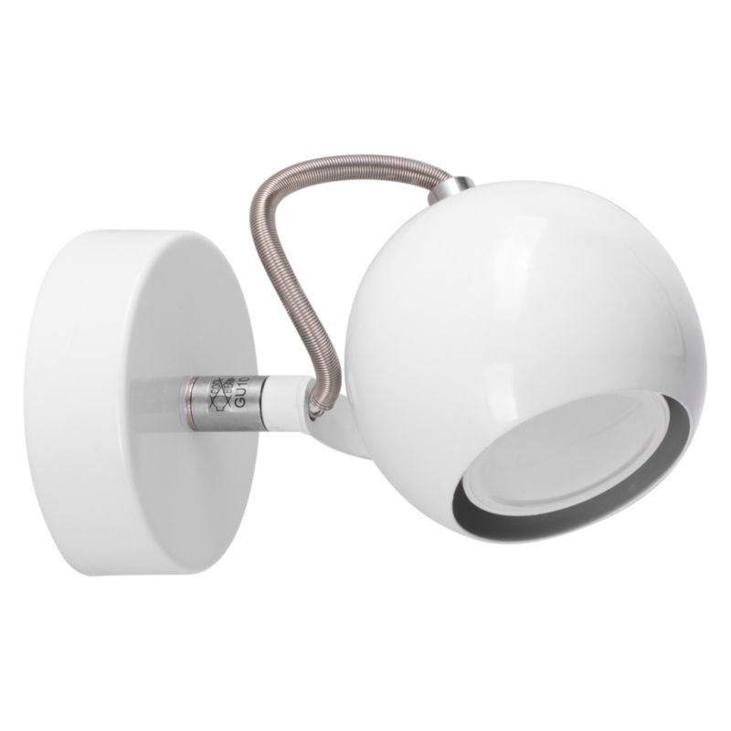 Kinkiet SPOT Light 1xGU10 Max.50W Harmonijna Biel od Polskiego Producenta, 1 szt.