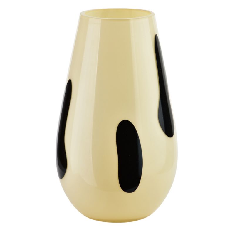 Wazon szkło SERENITE 8x13x25 cm beżowy 1 szt