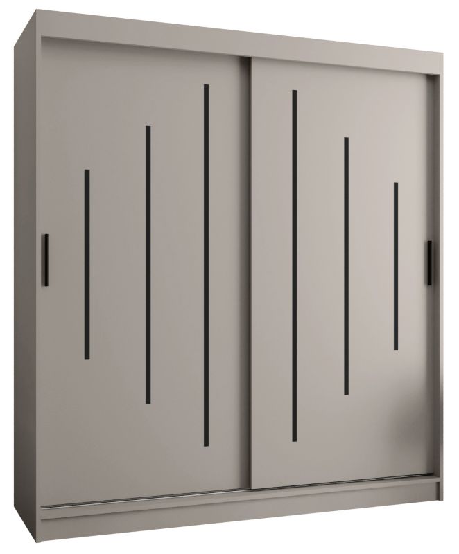 Szafa przesuwna Abiks RUBINO Y 180 kaszmir 1szt.