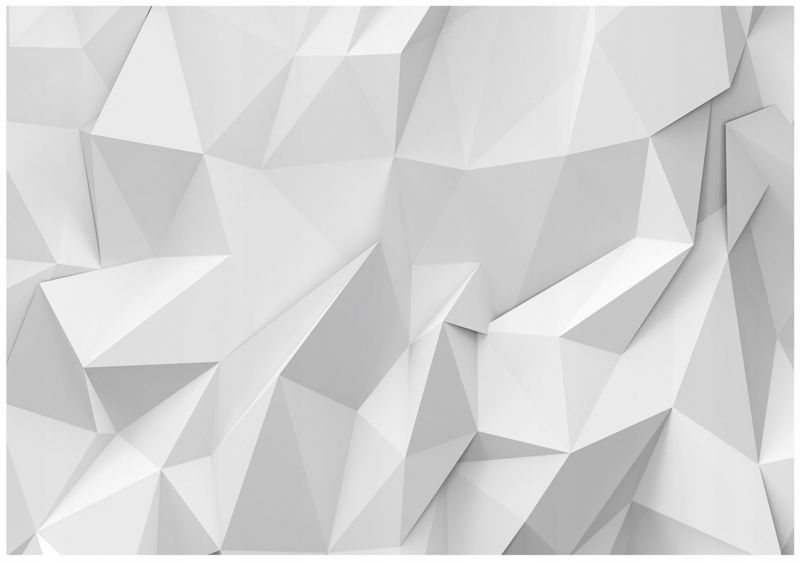 Fototapeta WALLARENA Do Sypialni Salonu Winylowa 3D Beton Abstrakcja Szary 368x254 cm 16372W8 1 szt.