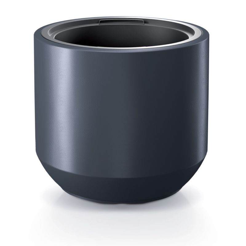 Doniczka EDANTI Ogrodowa 46,9 cm Okrągła Na Taras Do Domu Antracytowa 1 szt