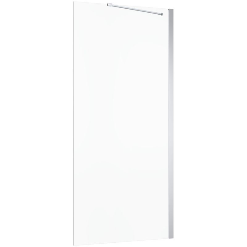 Ścianka prysznicowa Oltens Trana 90 cm chrom połysk, szkło przezroczyste, SmartClean, 1 szt.